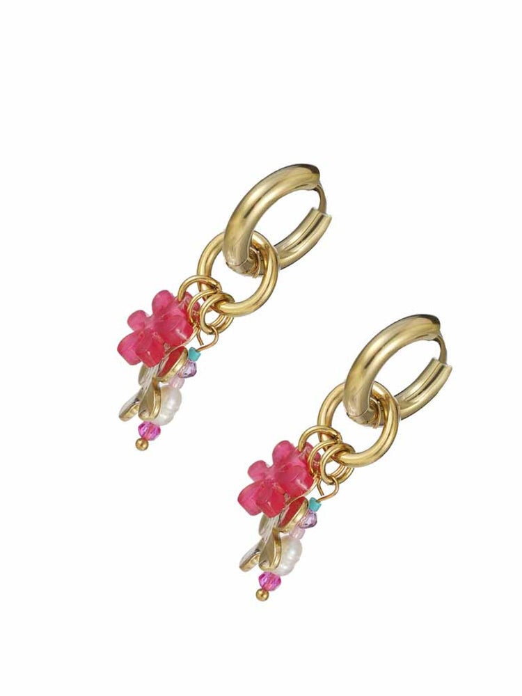 Oorbellen Pink Crush