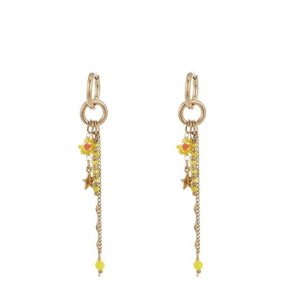 Oorbellen Golden Daisy