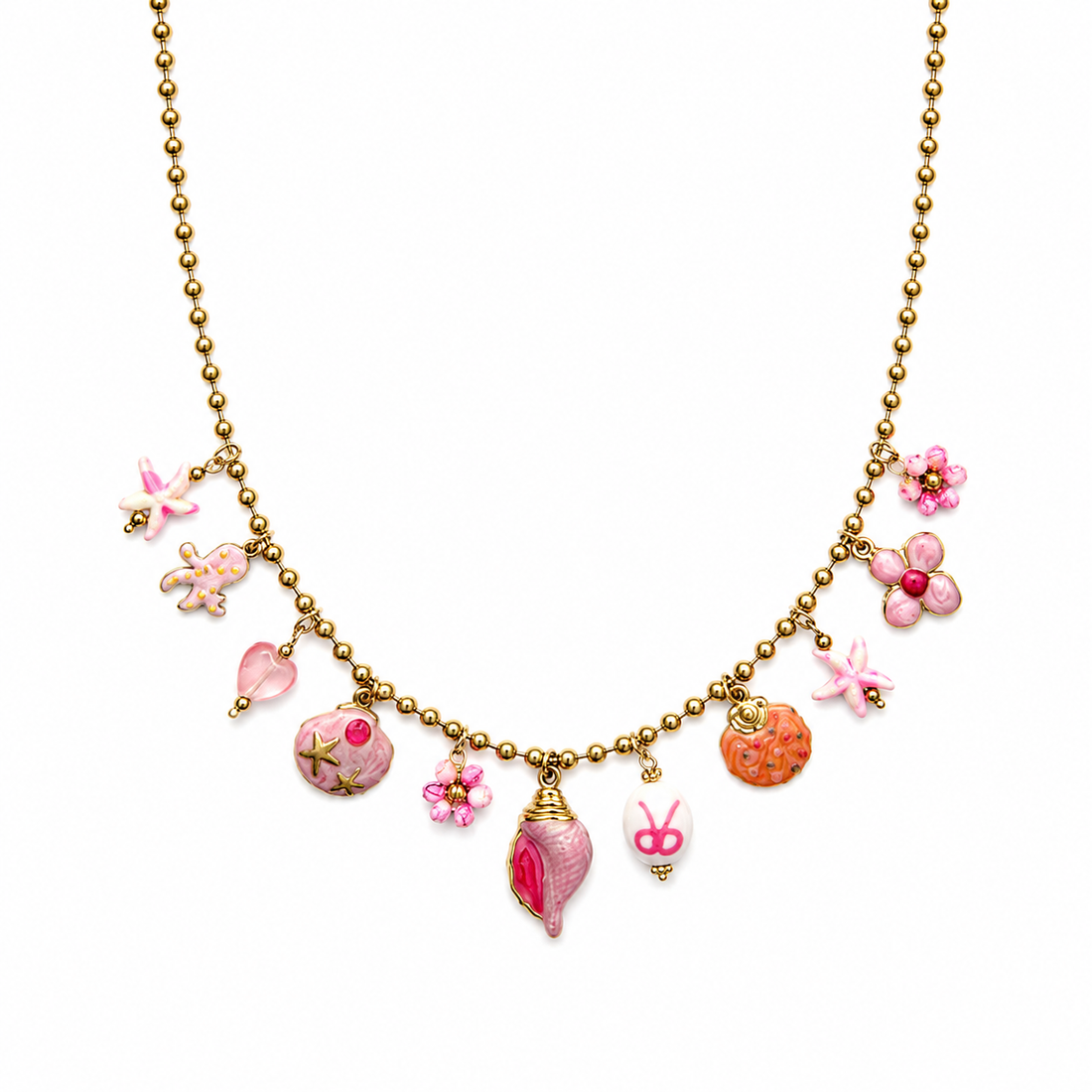 Ketting Shells & Petals