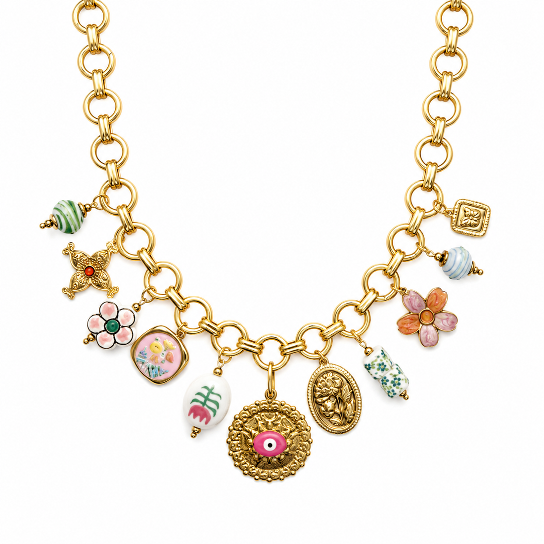 Ketting Confetti Charms