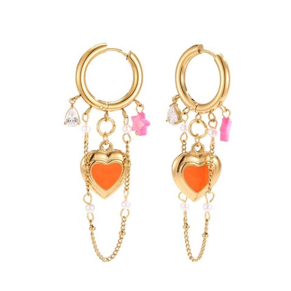 Oorbellen Mango Blush