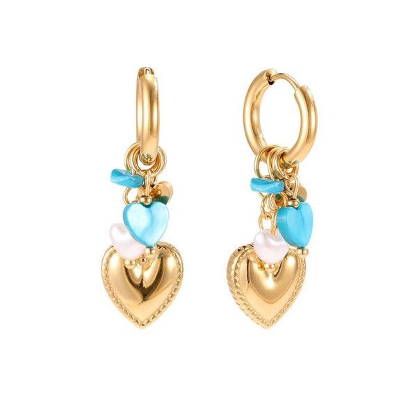 Oorbellen Blue Bliss