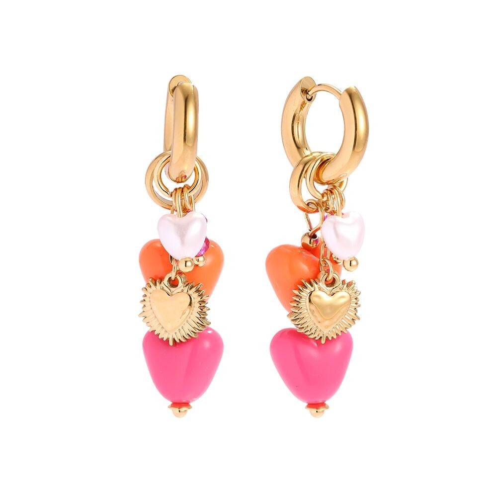 Oorbellen Flamingo Kiss