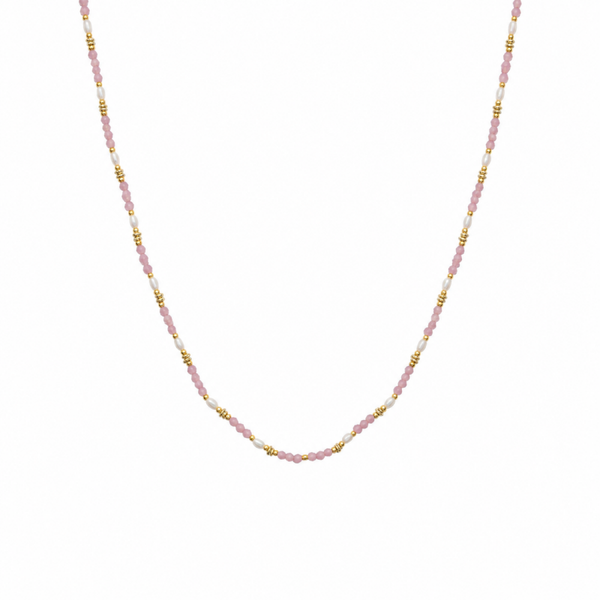 Ketting Stones roze