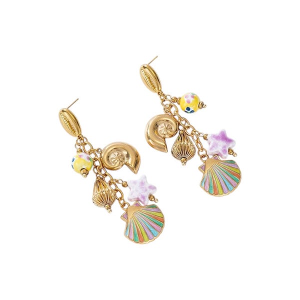 Oorbellen Happy Shell