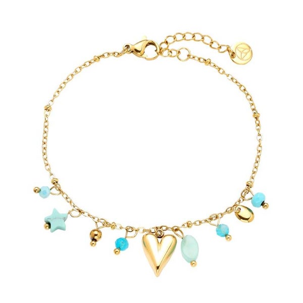 Armband Love in Blue