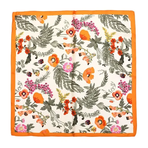 Sjaaltje Oranje bloemen