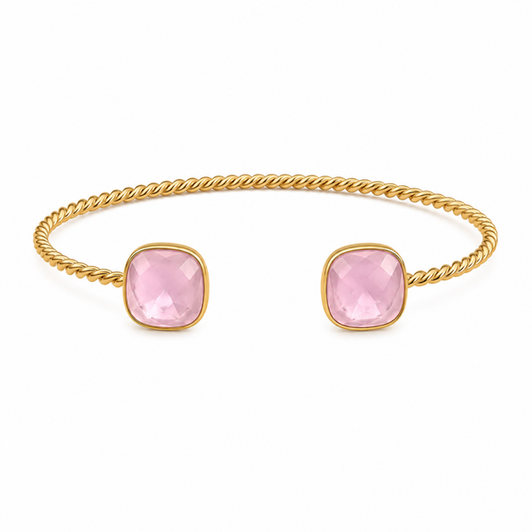 Bangle Happy Stone (roze)