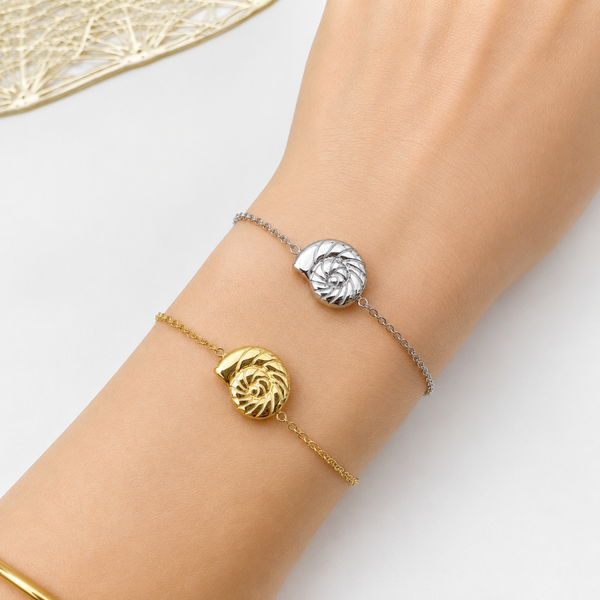 Armband Shell (goud)