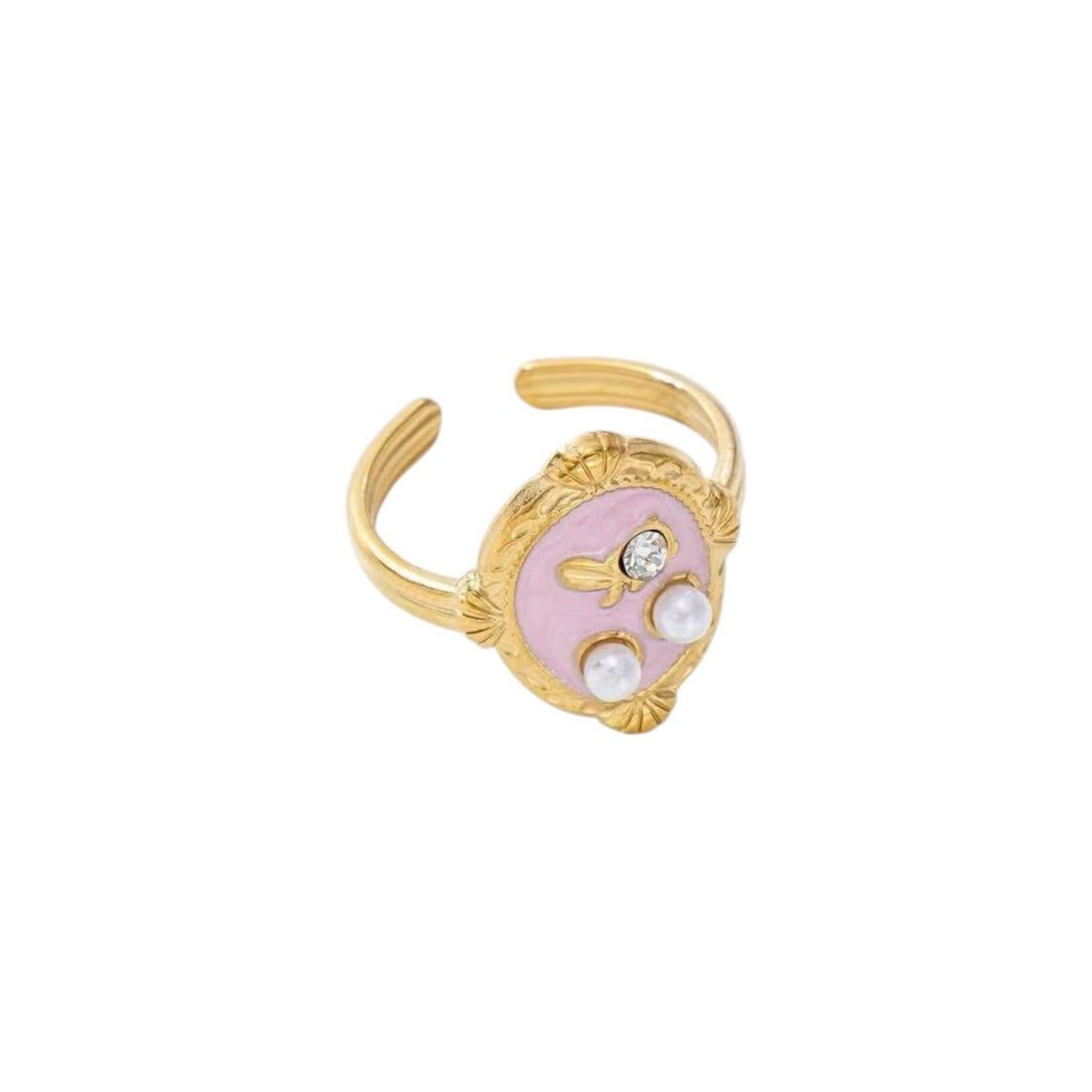 Ring Pinky Pearl