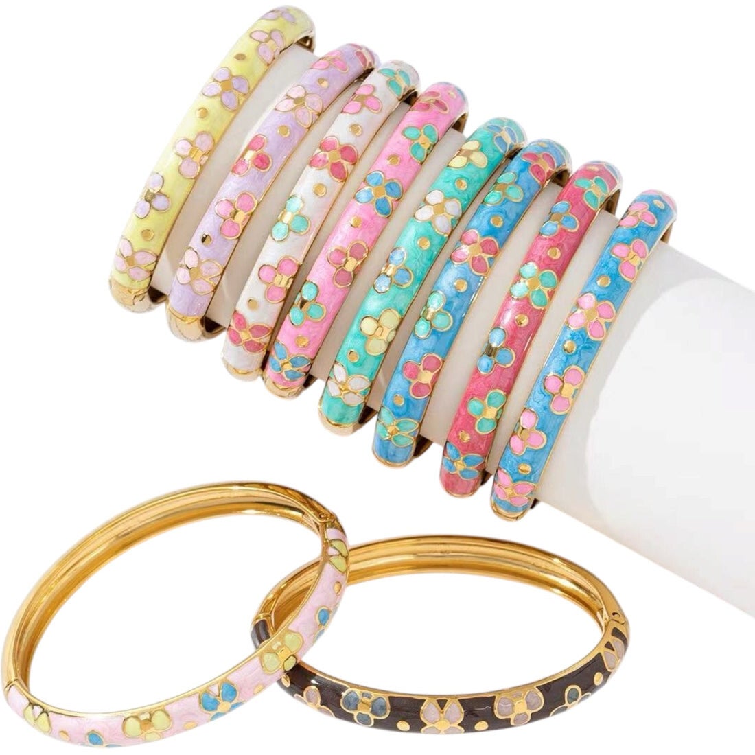 Bangle Happy Flowers