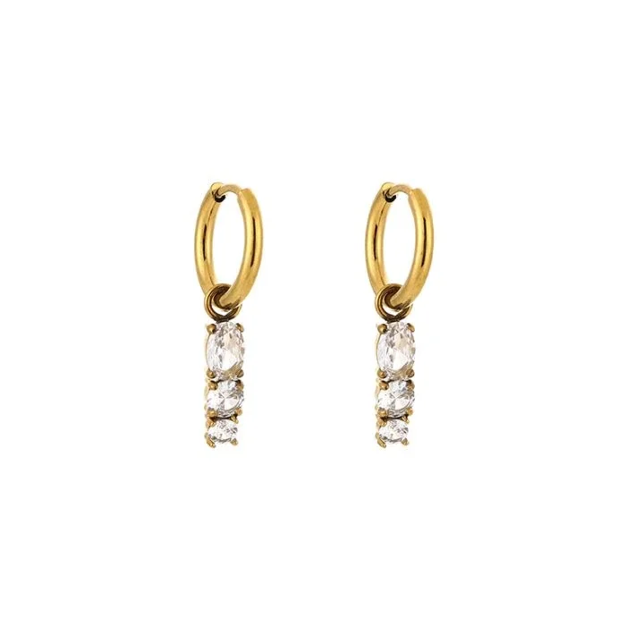 Oorbellen Royal Halo