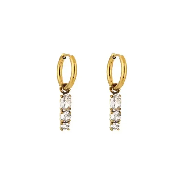 Oorbellen Royal Halo
