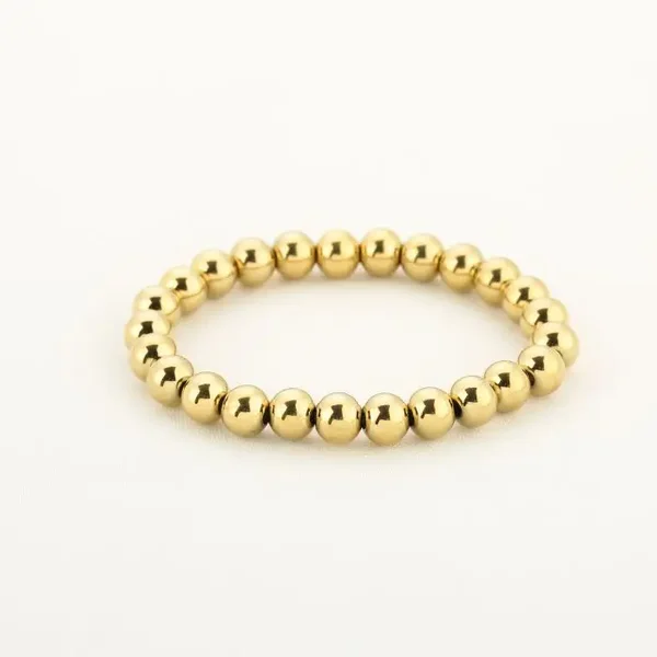 Armband kralen Golden Glow