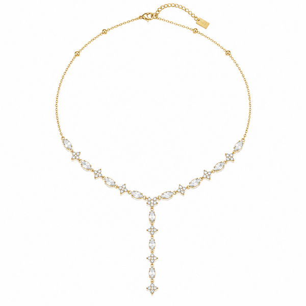 Y ketting Clover (transparant)