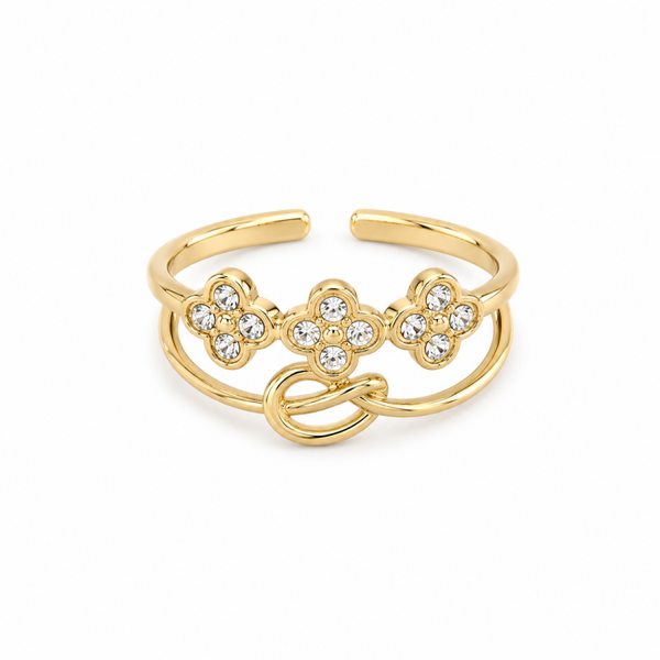 Ring Infinity Clover