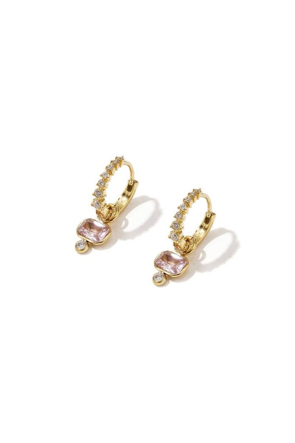 Oorbellen Dusty Rose