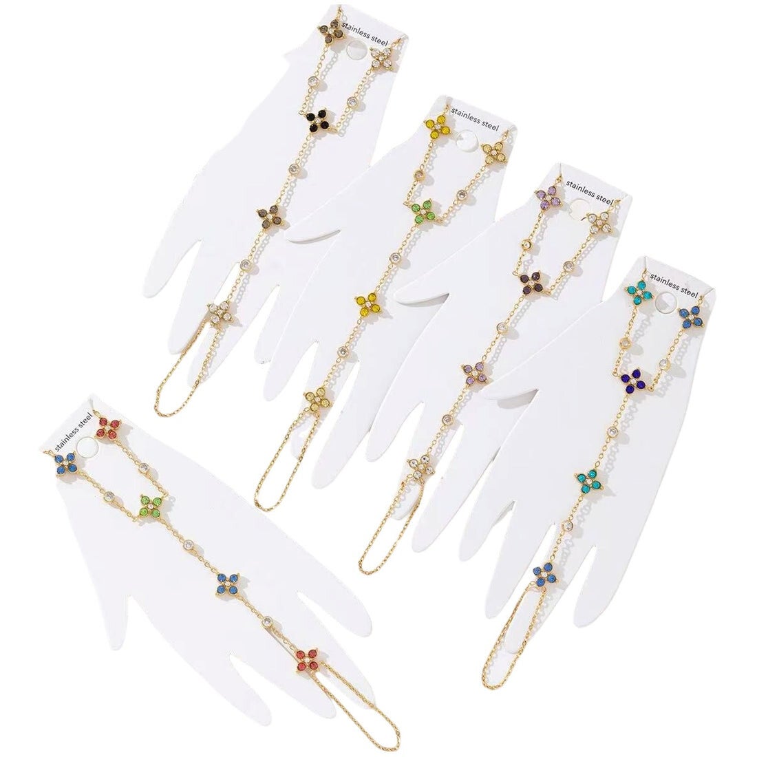 Hand Chain Happy Clove (blauw)