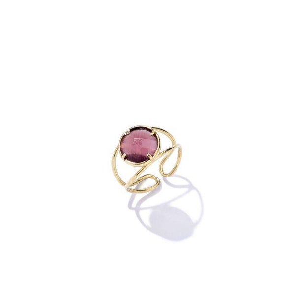 Ring Crystal Muse (Donkerpaars)