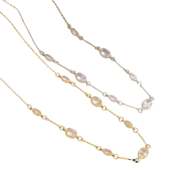 Ketting Glamour Glow (goud)