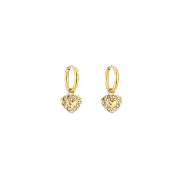 Oorbellen Sparkling Hearts