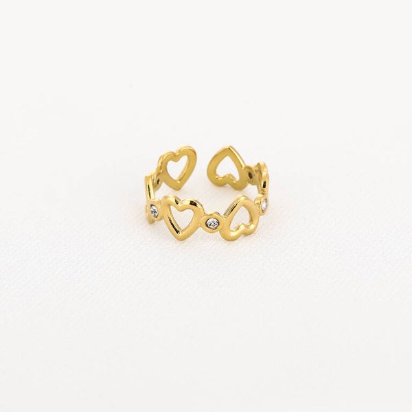 Sparkle Love ring