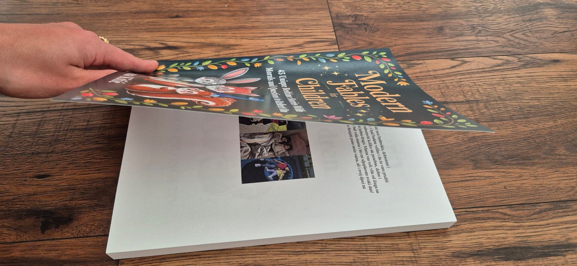 PERSONALIZE your book with an additional inserted page