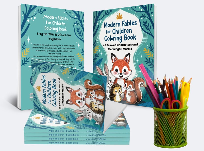 Coloring book / Buy | Modern Fables For Children