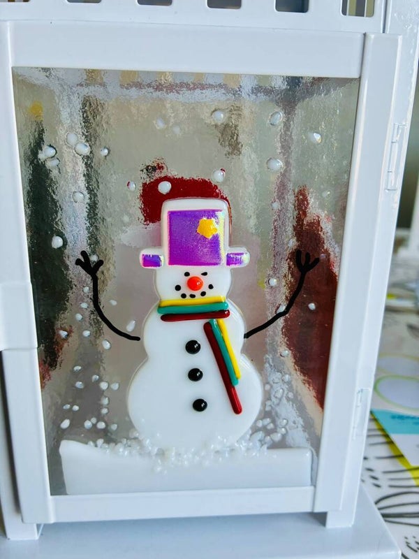 Christmas Storm Lamp  £25 Deposit.  (£100)