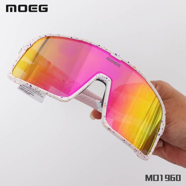 MO9160 Sand white / pink-purple