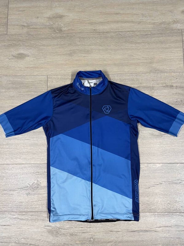 Strike wielershirt blauw/blauw