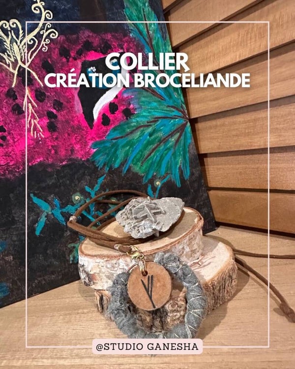 Collier "Brocéliande"