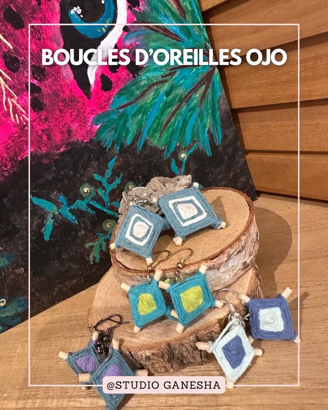 Boucles d'oreilles Ojo
