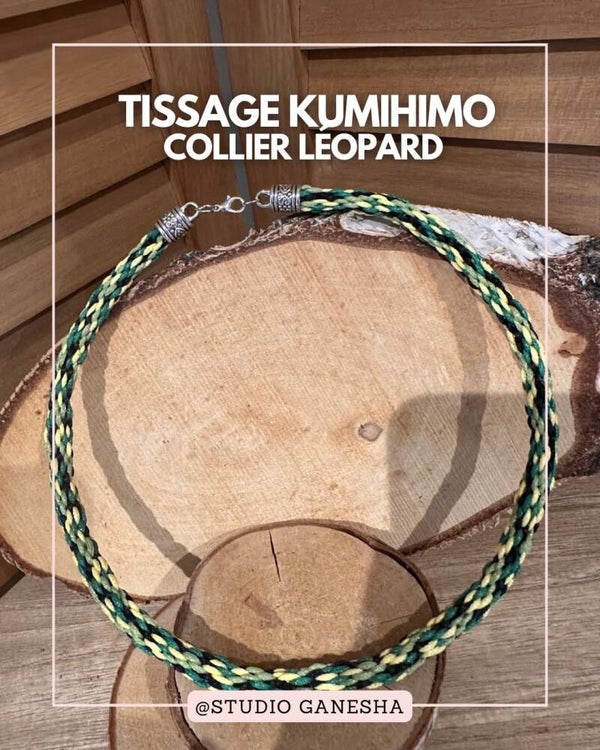 Collier Kumihimo