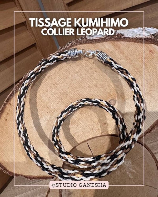 Collier Kumihimo