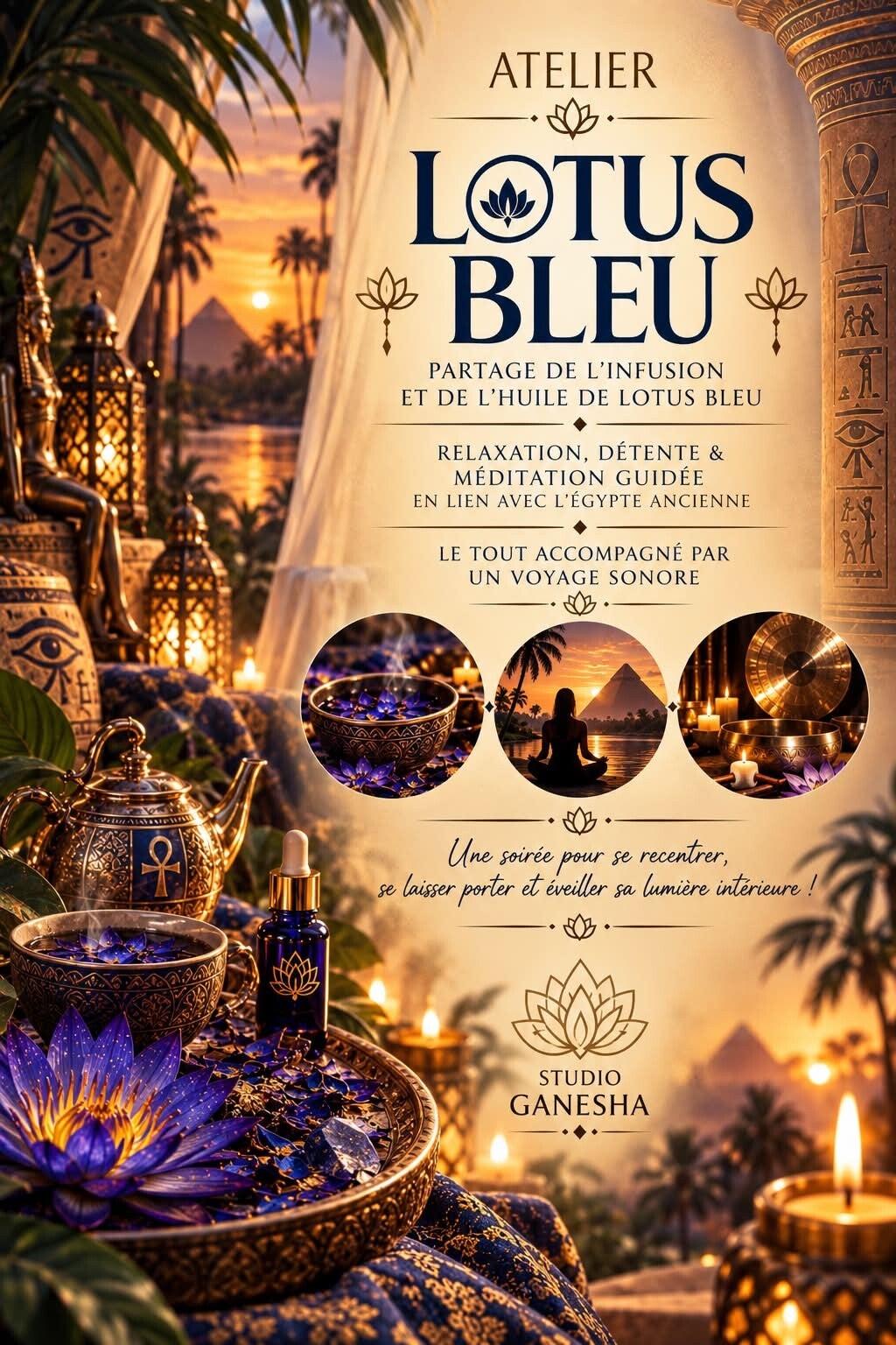 Soirée Lotus bleu - 28/11/26