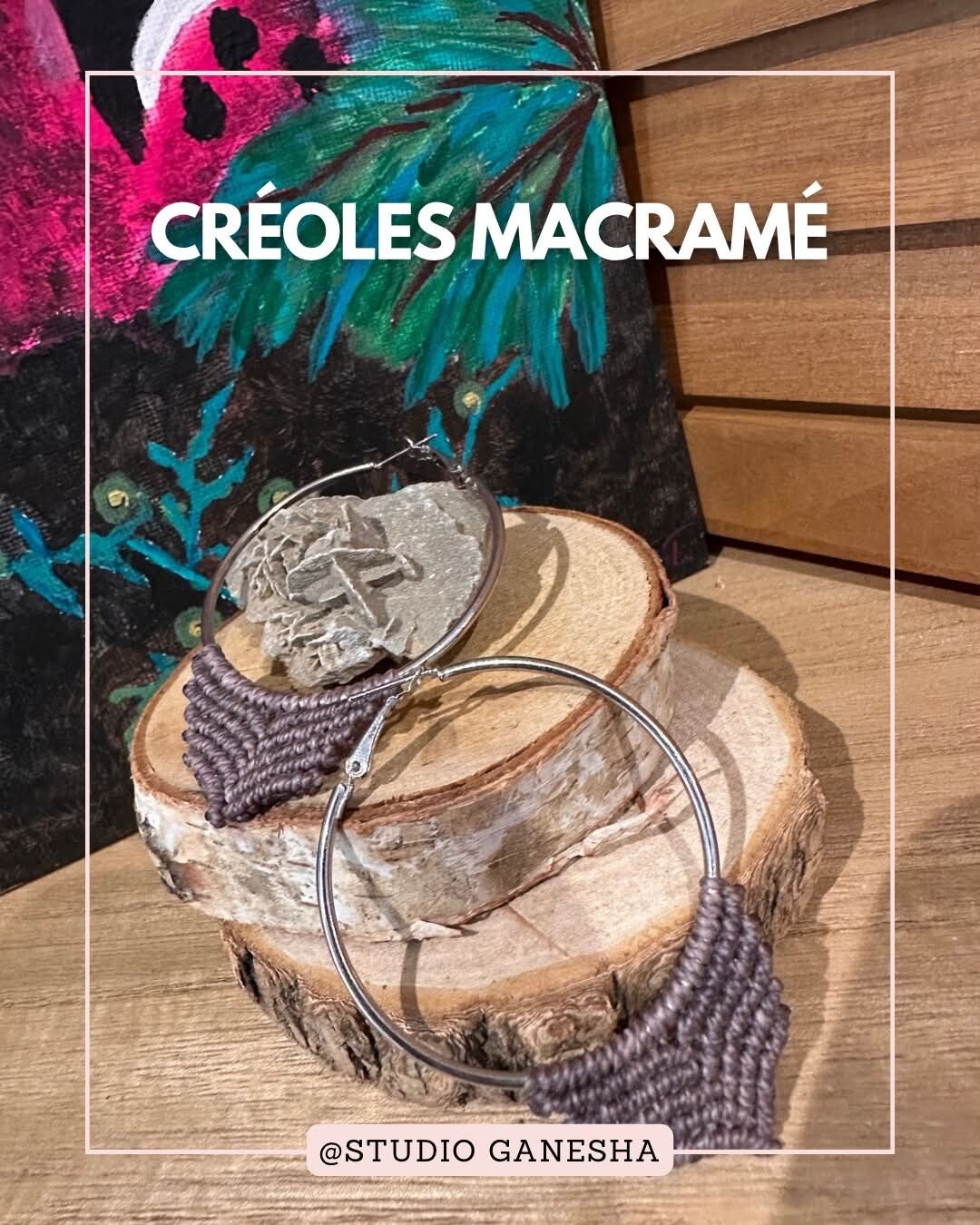 Boucles d'oreilles créoles