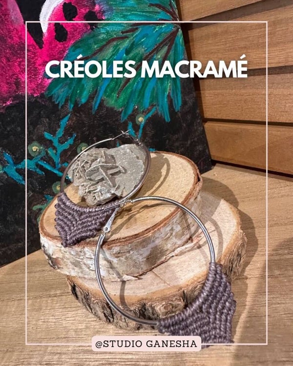 Boucles d'oreilles créoles
