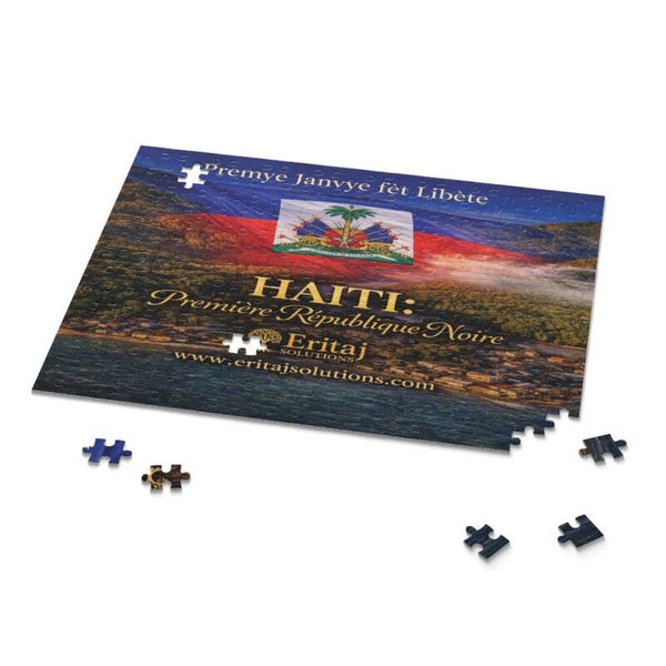 Haiti Independence Puzzle — 120/252/500-Piece Colorful