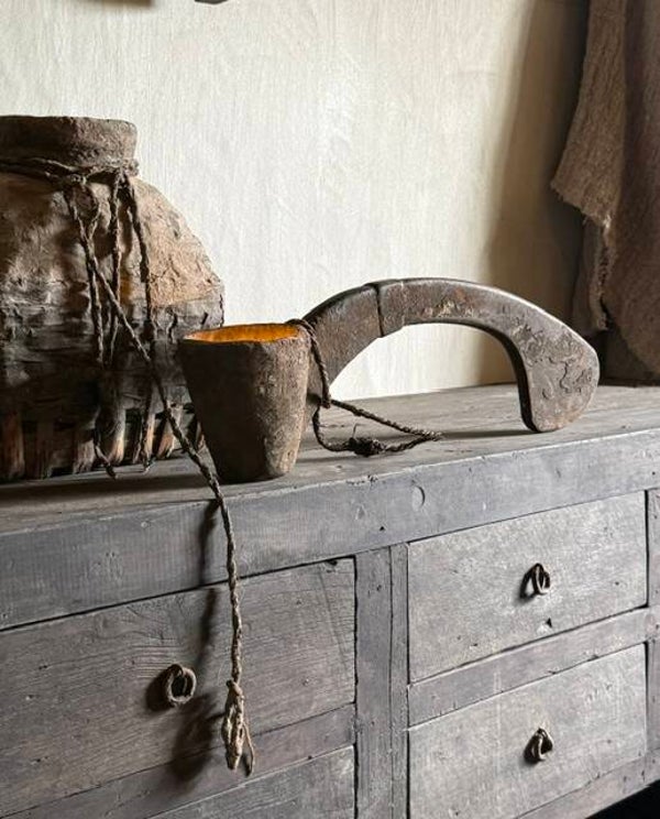 oude houten lepel B