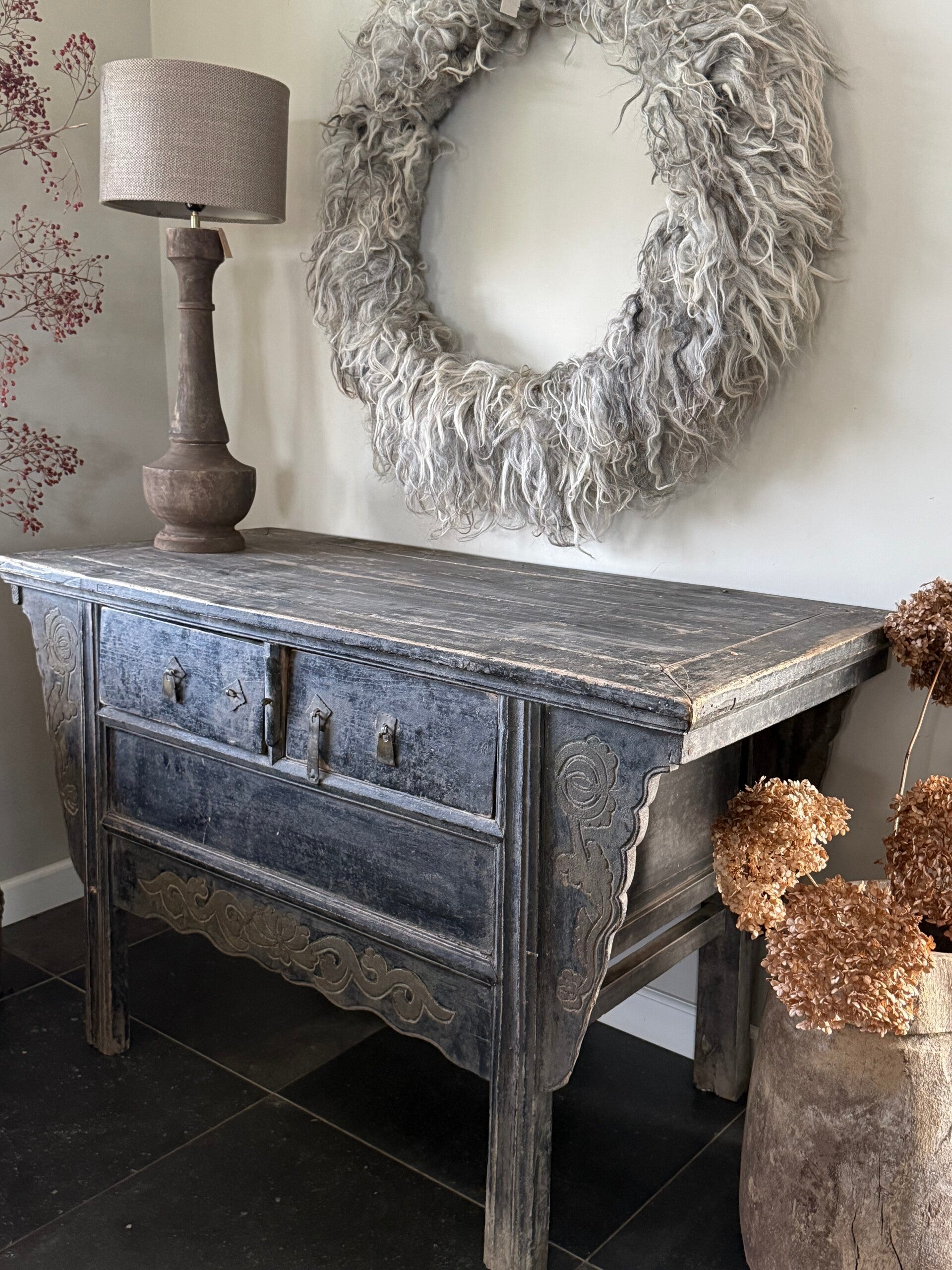 Authentiek Chinees dressoir/  wandkast