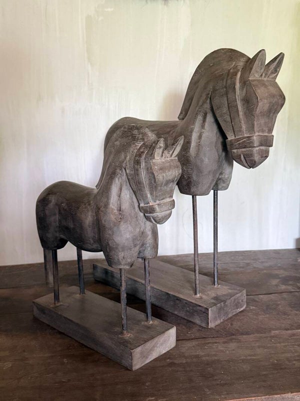 Paard op plateau, los en als set