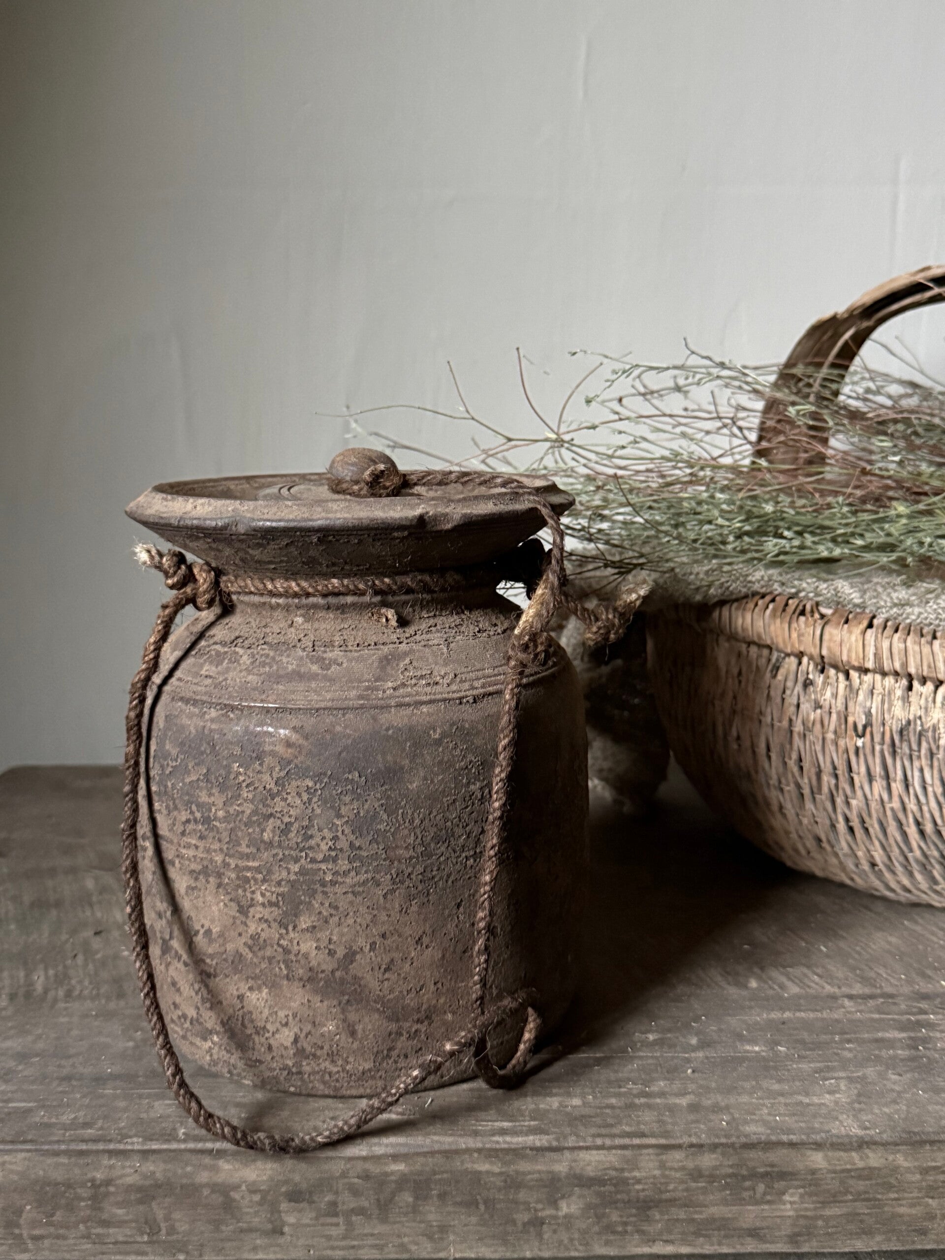 Nepalese kruik met Deksel A15