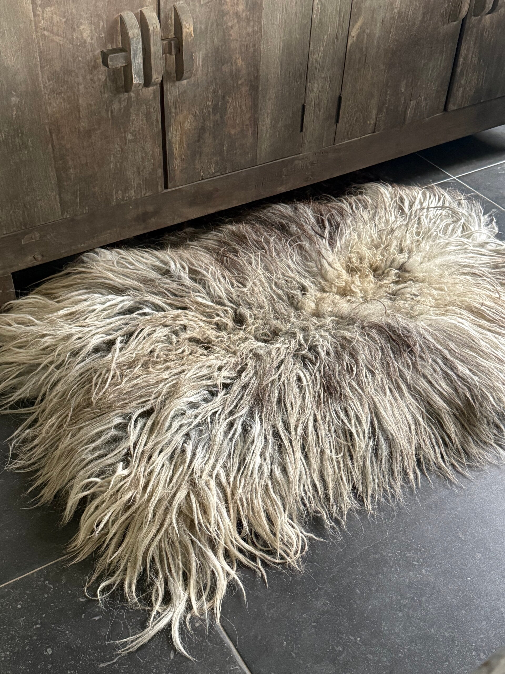 Lichte gemêleerde vacht