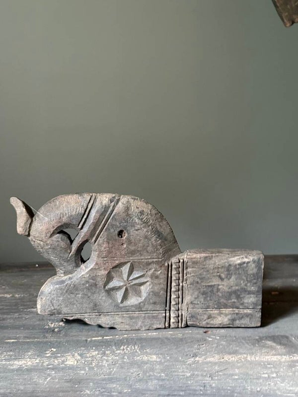 houten decoratie snijwerk “ paardje” nr 3