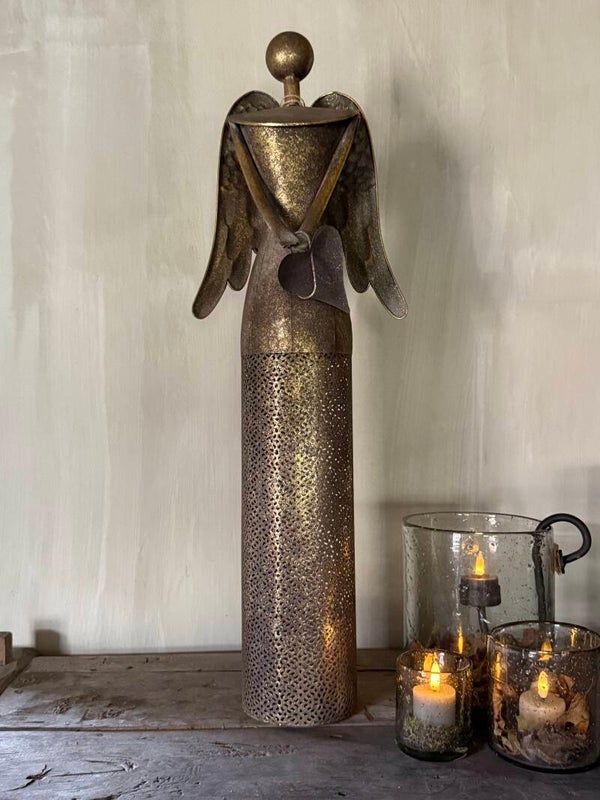 Engel antiek goud Ramiel groot