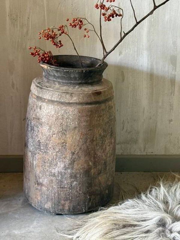 Naga kruik houten pot