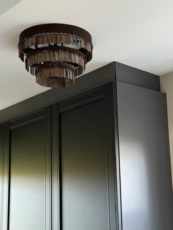 Plafondlamp / plafonnière schijfjes rond