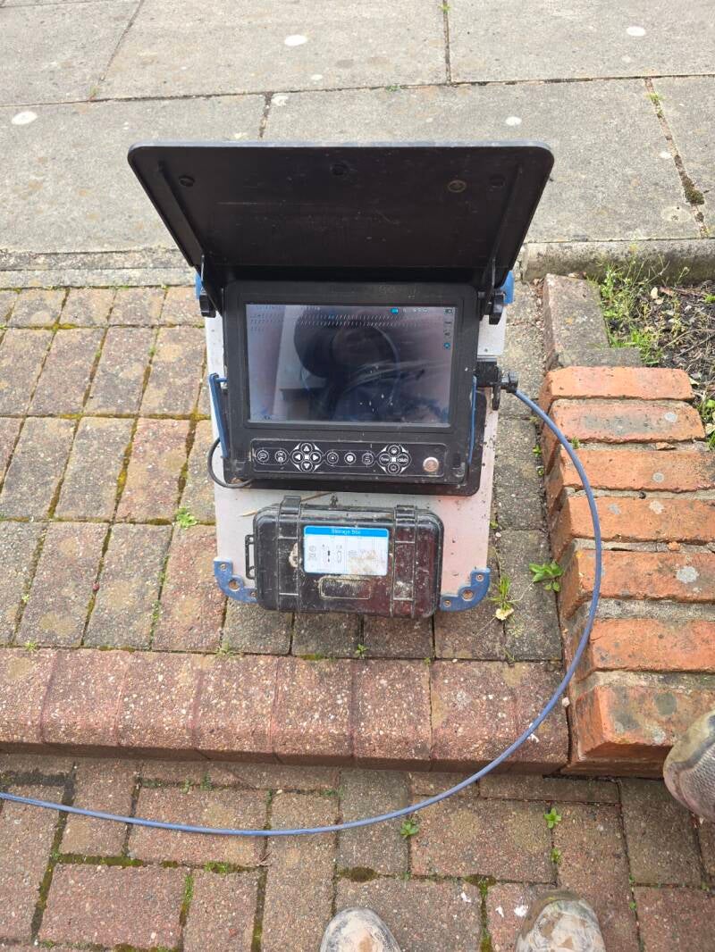 Drain Scout CCtv drain survey camera 