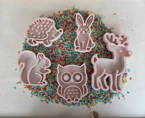 PLA vulvormenset - dierenbos